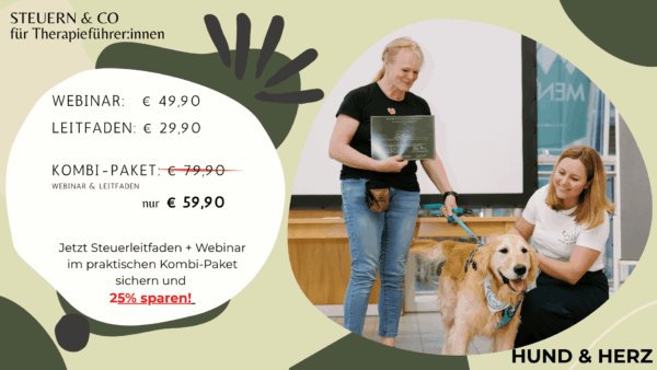 Kombi-Paket: Webinar und Leitfaden zum Thema "Steuern und Co"