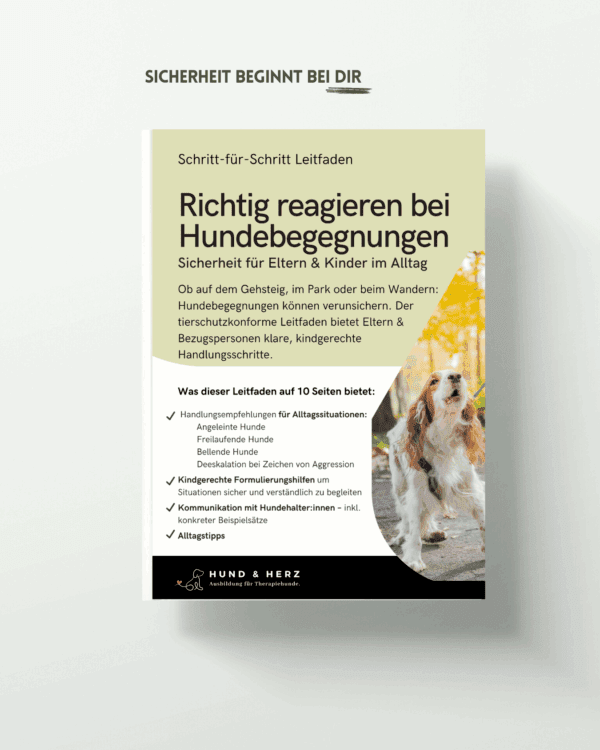 🐾 Leitfaden „Souverän reagieren bei Hundebegegnungen“