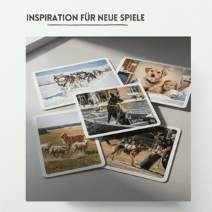 Wie kann ich Wissen über Hunde spielerisch an Klient:innen weitergeben?